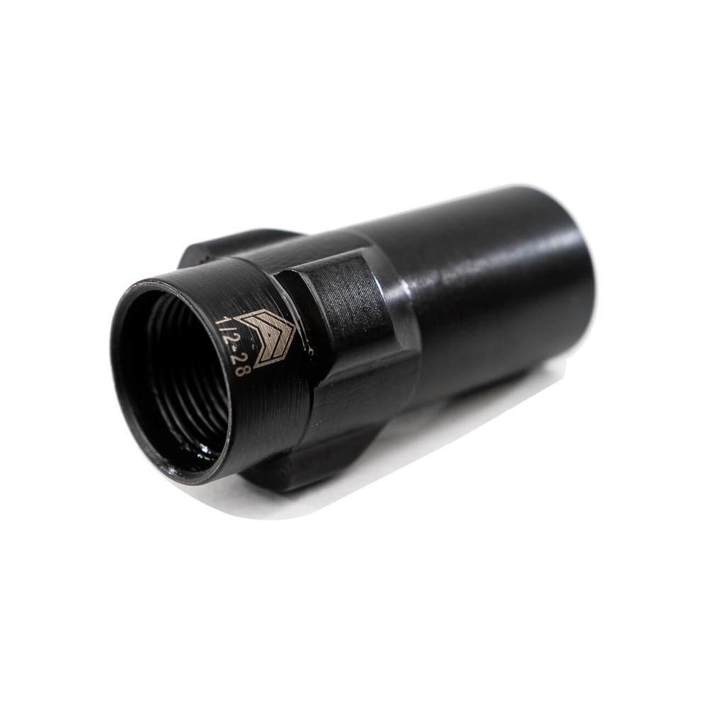 Angstadt Arms 3-lug Muzzle Adaptor 9mm Luger 1/2x2 - View 2