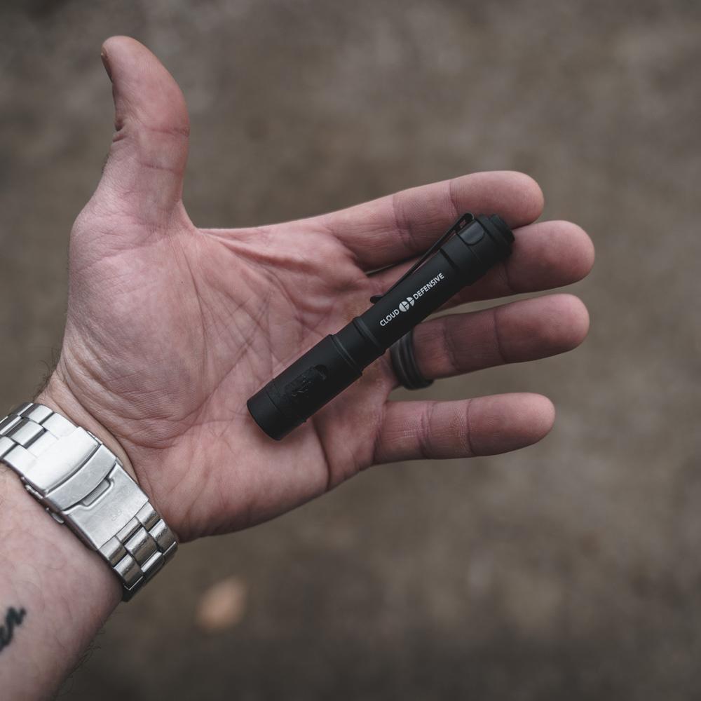 Cloud Defensive CHICRO-01-BLK 350 Lumen USB-C Rechargeable Flashlight Black - View 2