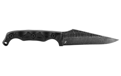 STROUP TU2-B-G10 Fixed Blade Knife, 4" 1095 Steel, G10 Handle, Sheath - View 3