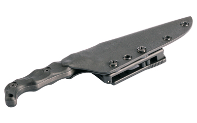 STROUP TU2-B-G10 Fixed Blade Knife, 4" 1095 Steel, G10 Handle, Sheath - View 4