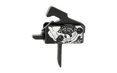 Rise Armament RA-140F-LFOD-AWP Super Sporting Trigger, Flat, Black/White - View 2