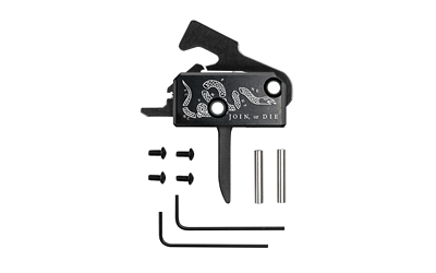 Rise Armament RA-140F-JOD Flat Trigger, Anodized Black, 3.5 lb Pull - View 2