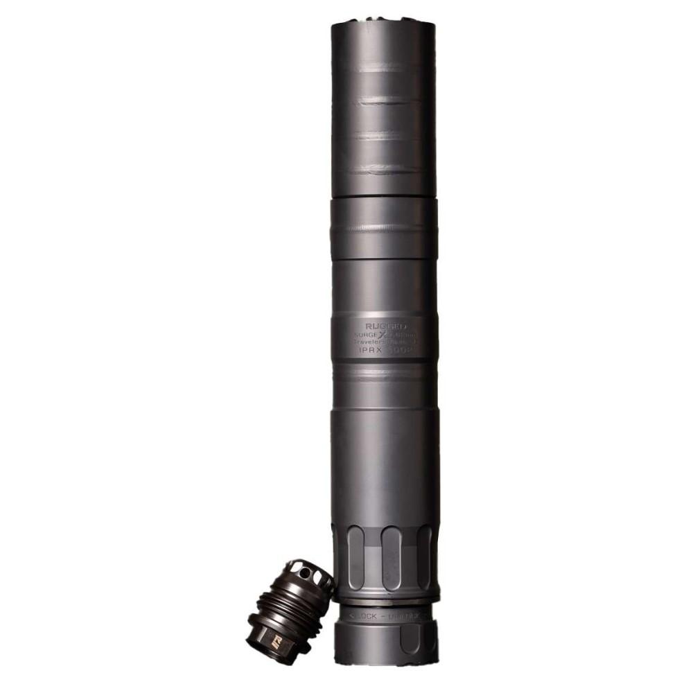 Rugged Suppressors SRGX762 30 Cal 5.6-8.1 In ADAPT Module Black Cerakote - View 2