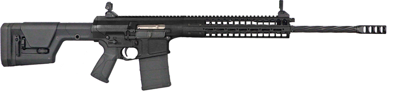 LWRCI REPR MKII 7.62 NATO 20" Spiral Fluted Magpul PRS Black 20-rd - View 2