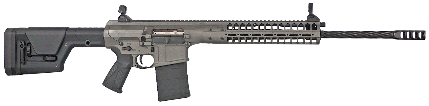 LWRCI REPR MKII 7.62 NATO 20" Spiral Fluted Magpul PRS Tungsten Grey Semi-Auto - View 2