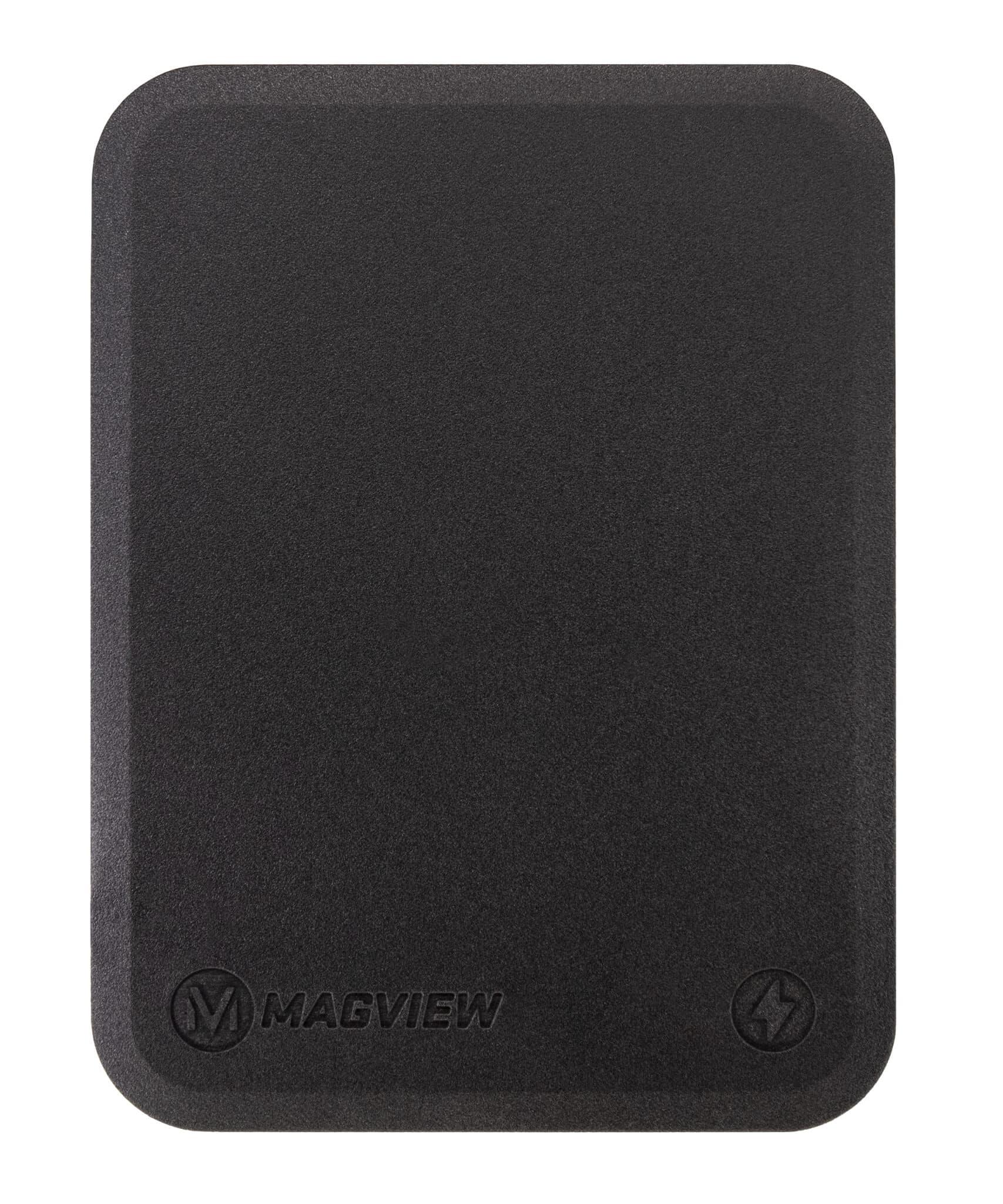 Magview 82028 Wireless Charging Phone Plate Black 2.50" x 3.25" - View 2