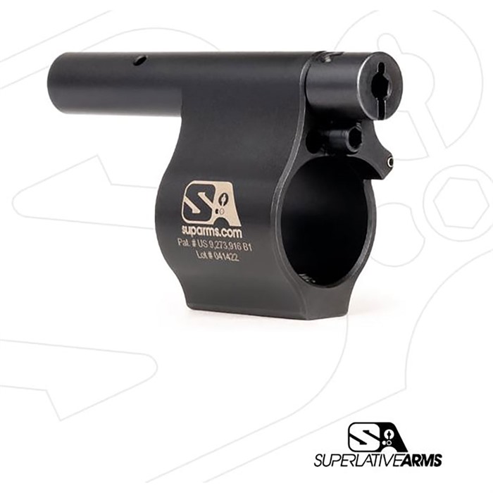 AR-15 ADJ PISTON SYSTEM W-SOLID .750" GAS BLOCK PISTOL - View 2