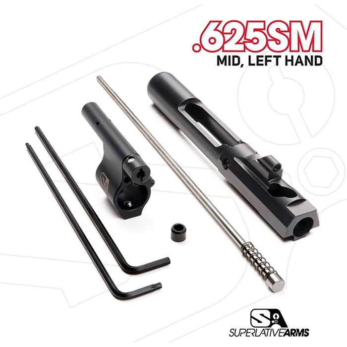 Superlative Arms SABO-PS-LFD-M625SM AR-15 Piston System .625" Gas Block - View 2
