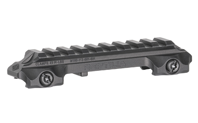 Reptilia 100270 RMU Mount 9 Slot Black 7075-T6 Aluminum Picatinny Rail - View 2