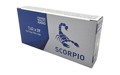 STV Technology Scorpio Ammo 7.62X39 124 Grain Full Metal Jacket 20 Round - View 2