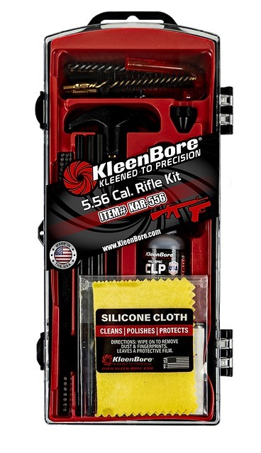 KleenBore AR-15 Tactical Cleaning Kit 5.56mm/.223 Cal - Compact and Handy - View 2