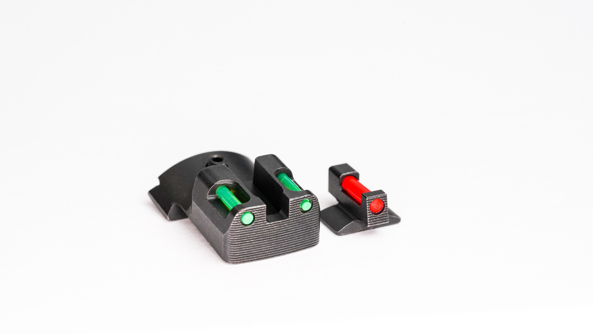 Tag Precision 034BE034BG Fiber Optic Pistol Sights for Kimber 1911 TSF - View 2