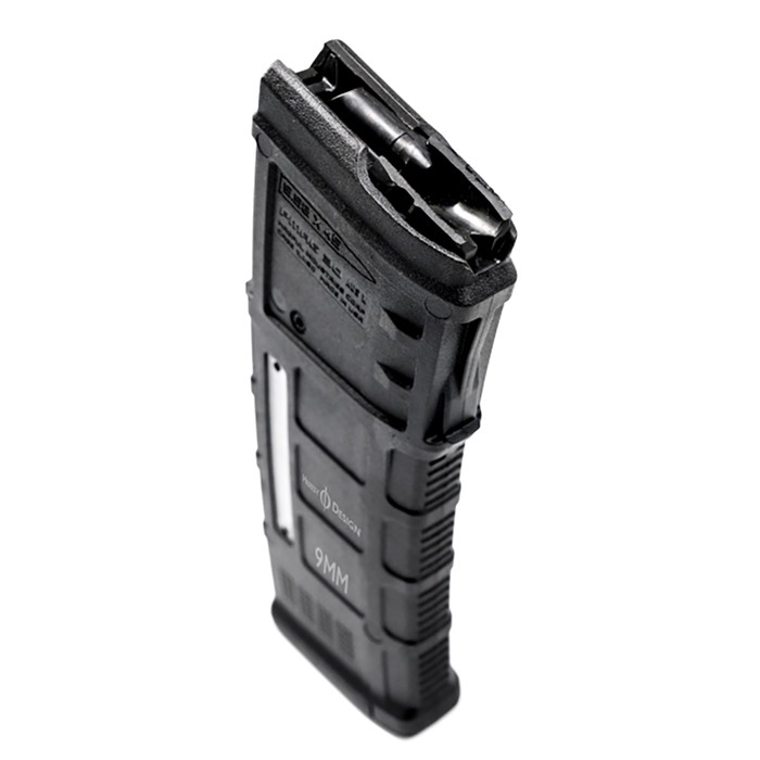 HERESY DESIGN INC. MAGAZINE 30RD 9MM LUGER FOR STEYR AUG STANDARD STOCK BLACK - View 2