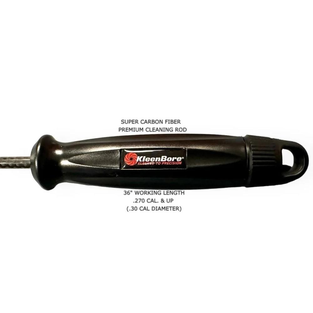 KleenBore SCF36/270UP Carbon Fiber Rifle Cleaning Rod 36" #8-32 Threads - View 2