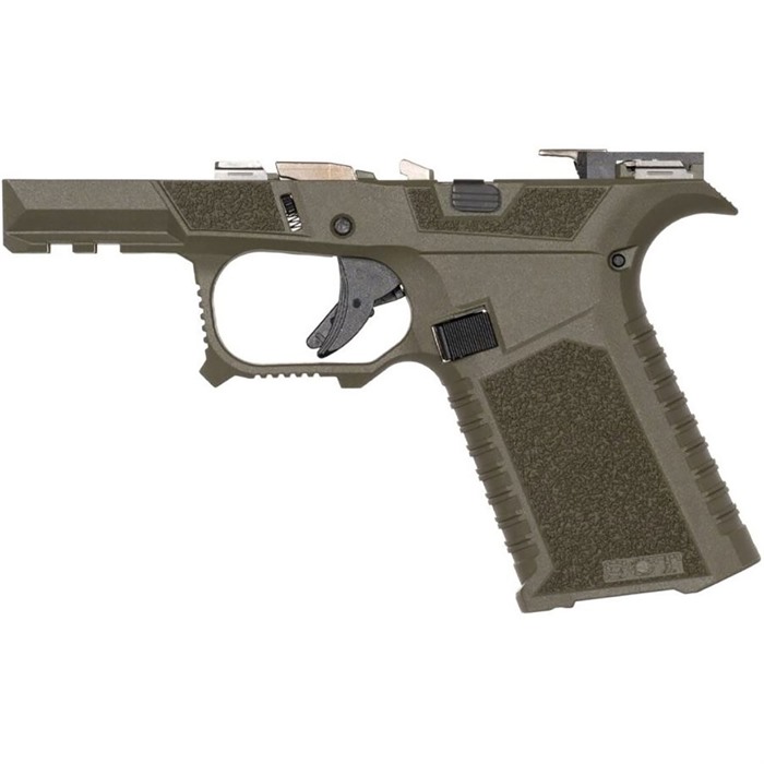 Sct Manufacturing 0226020000IB Full Frame OD Green Aggressive Texture Stainless Steel Grip - View 3