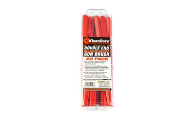 KleenBore UT221RED20PK Double End Nylon Brush 20 Pack Red - View 2
