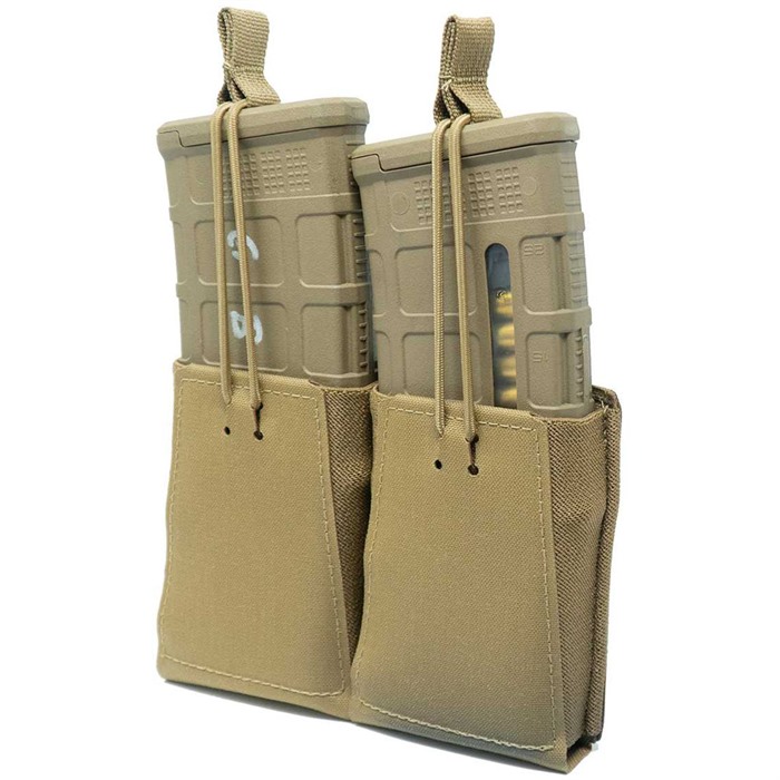 GBRS Group Double Rifle Magazine Pouch Coyote Brown Fits (2) Rifle - View 2