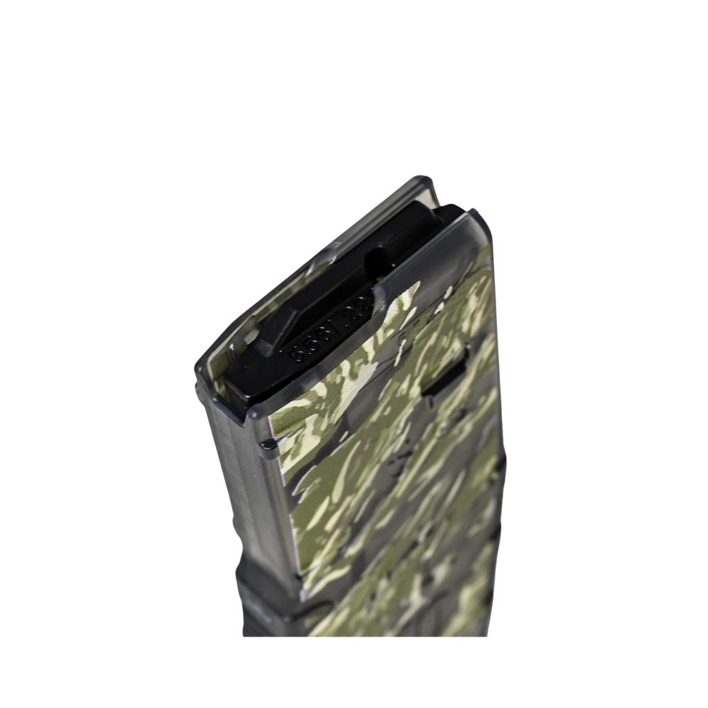 Amend2 556MODCTGST30 AR-15 Mag 30rd 5.56 NATO Tiger Stripe Smoke Gray - View 2