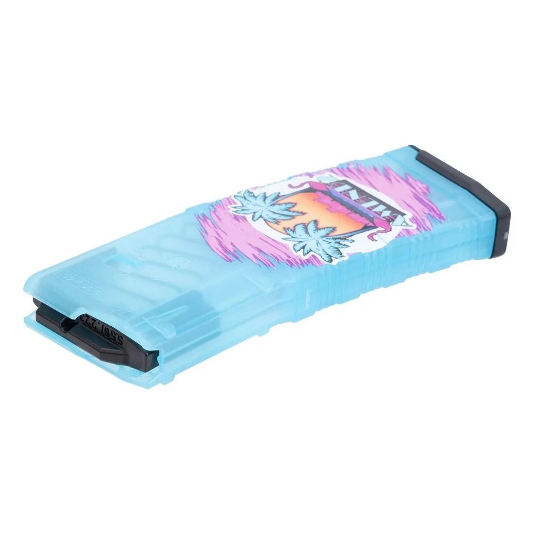 Amend2 556MODCVICE30 AR-15 Magazine 5.56x45 30RD Poly Teal Miami - View 2