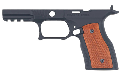 Sharps Bros SBGM16 Grip Module Black Anodized with Cherry Panels - View 2