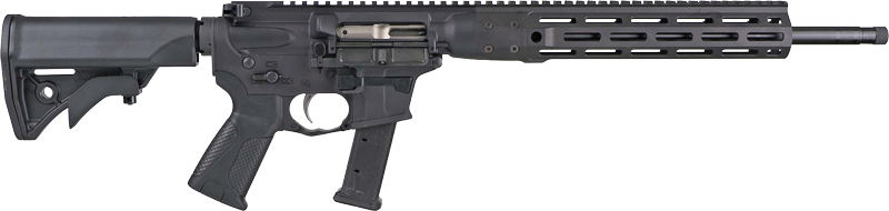 LWRC ICDIR35B16L 9mm 16.1" Barrel 27-Round Black Synthetic Stock - View 2