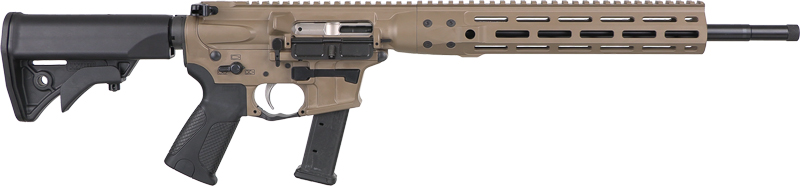 LWRCI ICR9CK16 IC-9 9mm 16" FDE Rifle 33+1 Ambidextrous Controls - View 2