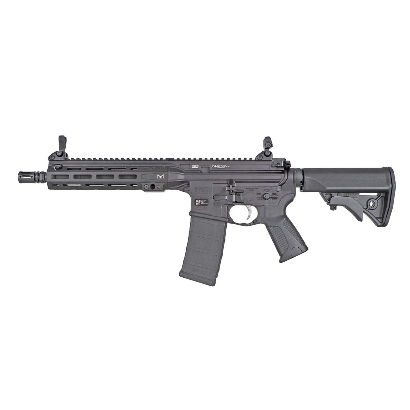 LWRC ICMKII SBR 5.56mm 30rd Magazine 10.5" Barrel Black **NFA Item** - View 2