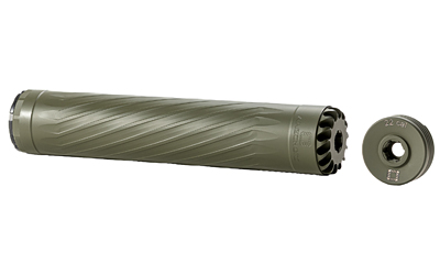 ANECHOIC X-223-OD-L Suppressor, 223 Rem/556NATO, Titanium, Olive Drab - View 2