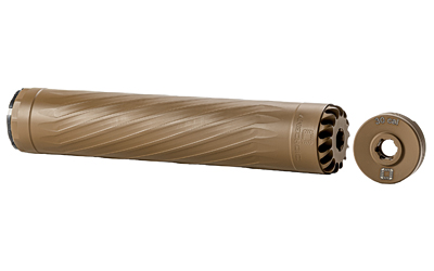 Anechox X30LFDE 30L Titanium Suppressor 22-30Cal FDE 5/8"x24 - View 2