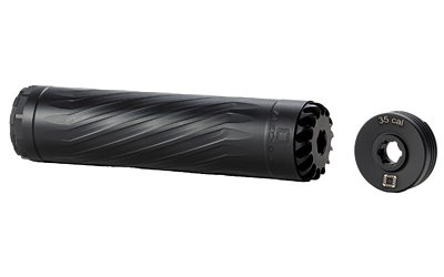 Anechoic X35B Titanium Suppressor 9mm/350Legend/338Lapua 1/2"x28 Black - View 2