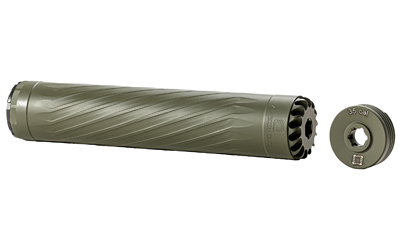 Anechoic X35OD Titanium Suppressor 9mm/350Legend/338Lapua 1/2"x28 - View 2