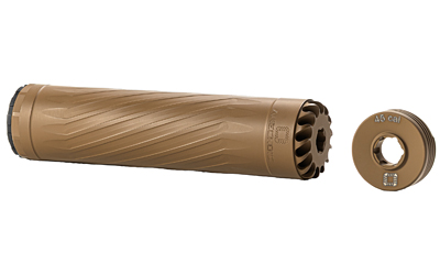 ANECHOIC X-45-FDE Suppressor, 458 Win Mag/45 Cal, Titanium, FDE Cerakote - View 2