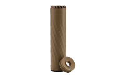 ANECHOIC X-45-FDE Suppressor, 458 Win Mag/45 Cal, Titanium, FDE Cerakote - View 3