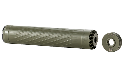 ANECHOIC X-45-OD Suppressor, 458 Win Mag/45 Cal, Titanium, Olive Drab - View 2