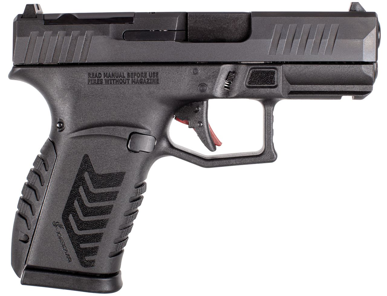 Derya Arms 10L.DY9Z.TR DY9Z 9mm 3.5" Black Melonite Semi-Auto Pistol - View 2