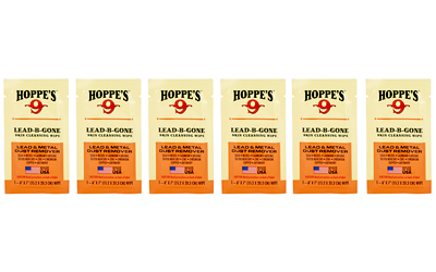 Hoppe's Lead-B-Gone Wipes 6-Pack, Removes 99.9% of Metal Contaminants - View 2