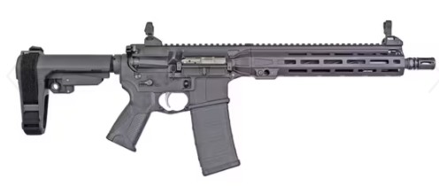 LWRCI IC-MKII Pistol 5.56 NATO 12 Inch Barrel 30 Rounds MLOK SBA3 Brace - View 2