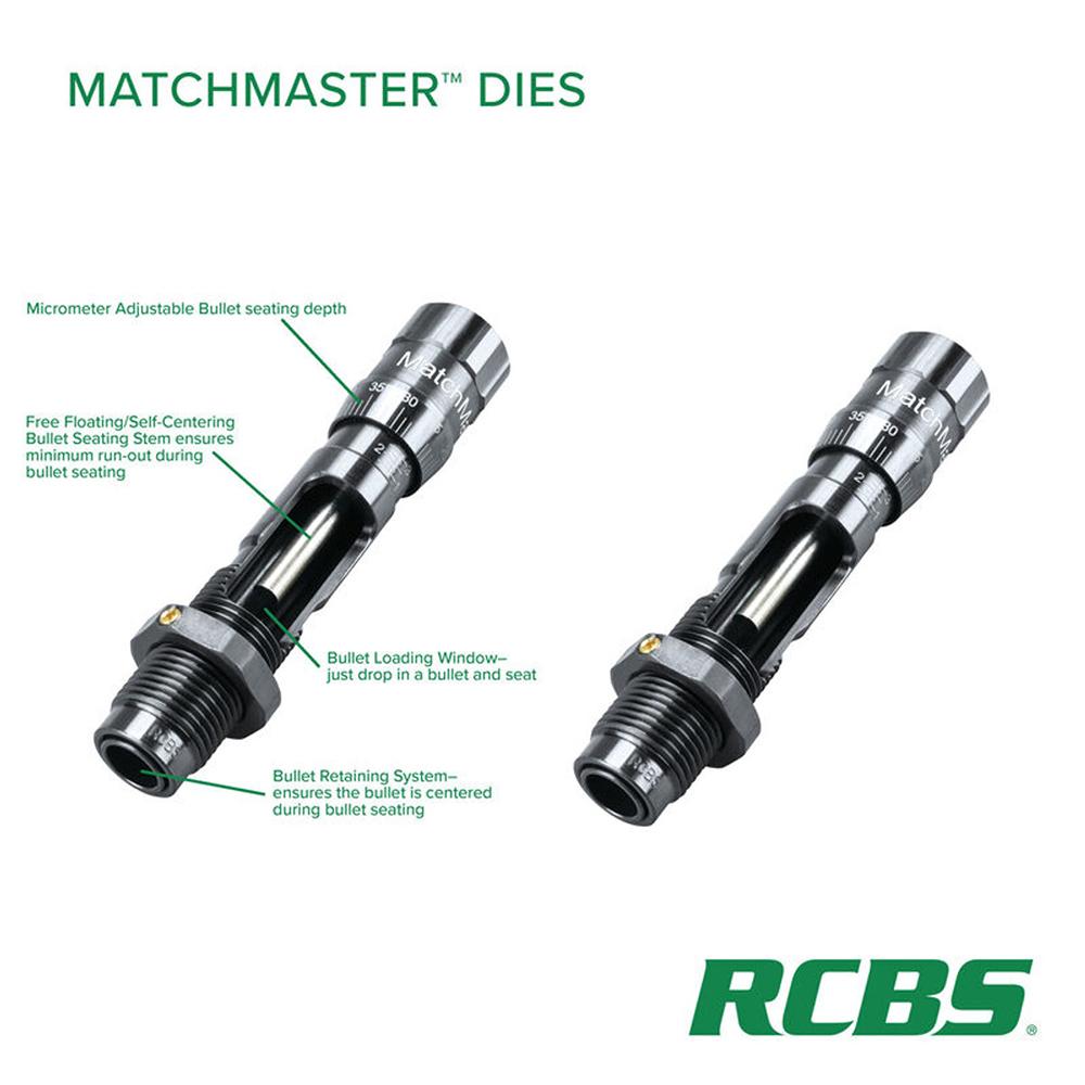 RCBS Matchmaster Seater Die 300 AAC Blackout - View 2