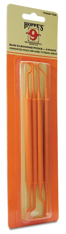 Hoppe's T02 Cleaning Picks 4 Pack Plastic Non-Scratch Precision Tools - View 2