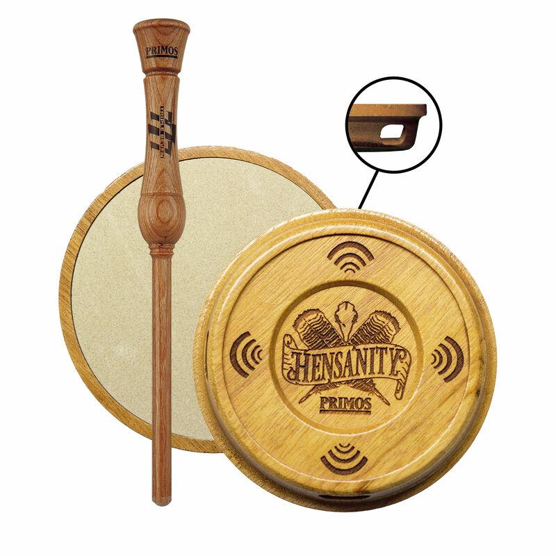 Primos 299 Hensanity Tone Control Pot Call, Frictionite Surface, Hardwood - View 2