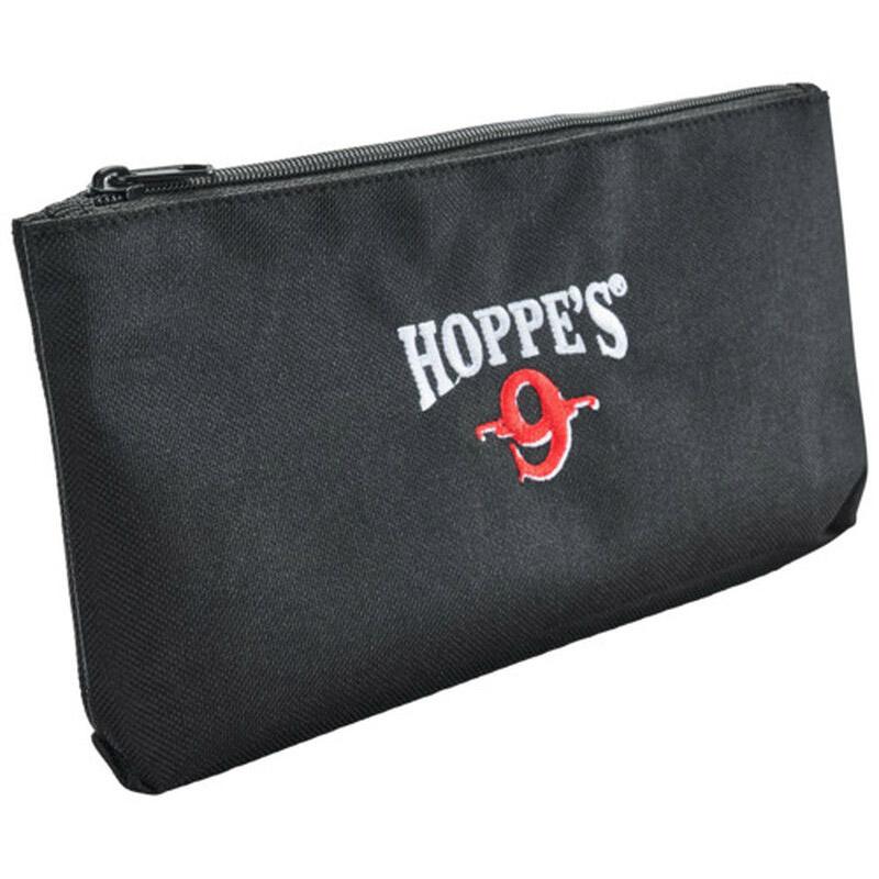 Hoppe's HPKH Pistol Cleaning Kit .22 9mm .40 Aluminum Rod Nylon Pouch - View 2