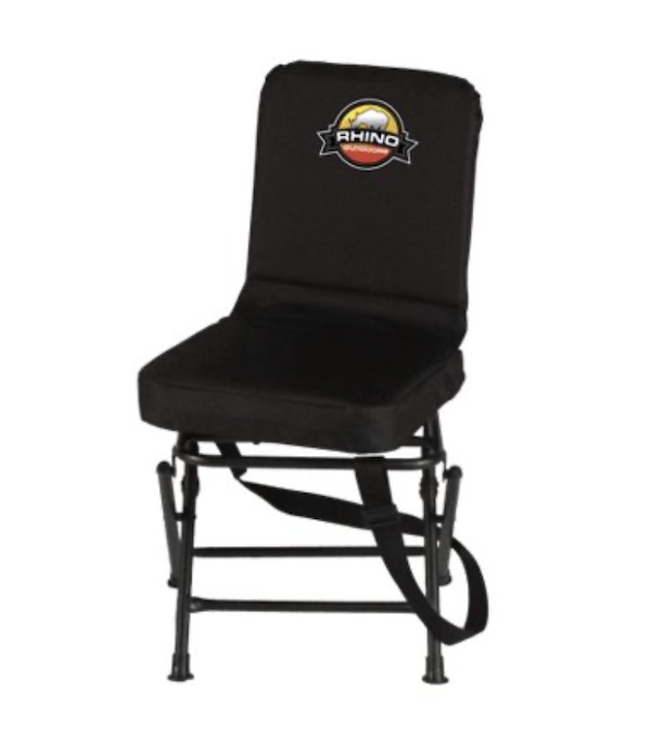 Rhino Blinds RC2281 Padded Swivel Hunting Chair 360 deg Black 600D Polyester - View 2