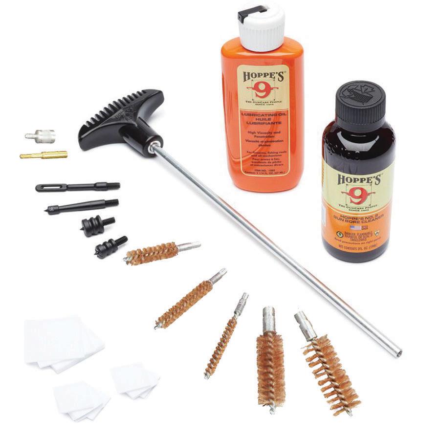 Hoppe's HHTNM22 Universal Gun Cleaning Kit, Brushes Oils - View 2