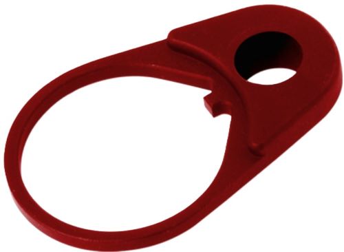 Timber Creek AR Platform Quick Detach Red Anodized Sling Mount Plate - View 2