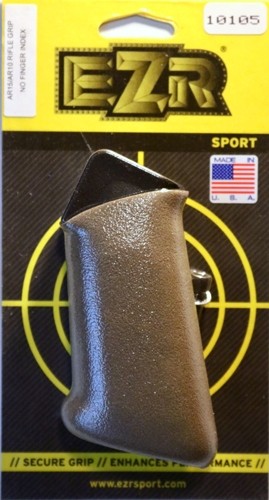 EZR SPORT AR15 AR10 Dark Earth Gauntlet Grip No Finger Index - View 2