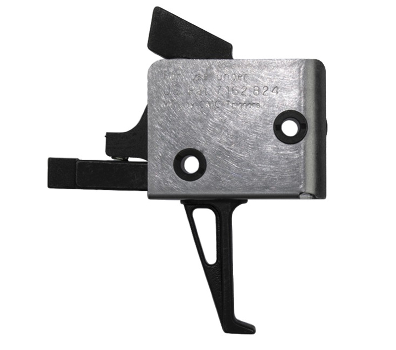 CMC 91507 AR-15 Drop-In Flat Trigger 3.5 lbs Black/Silver Finish - View 2