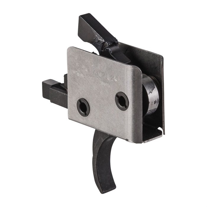 CMC Triggers 93501 Drop-In Single-Stage Curved Trigger 5-5.5 lbs Black/Silver - View 2