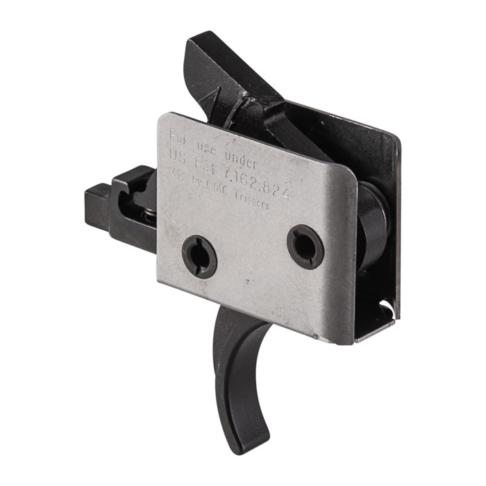 CMC Triggers 92502 Drop-In 2-Stage Curved Trigger 2 lbs Black/Silver - View 2