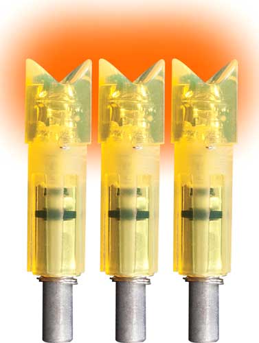 Lumenok ECC3 Lighted Nock XBow HD Orange Crescent Easton 3-Pack - View 2