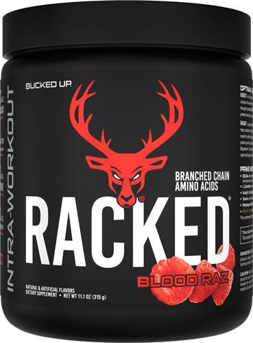 Bucked Up Racked BCAA Blood Raz 30 Serving Tub - View 2